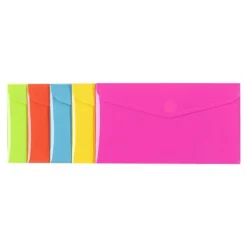 Viquel Happy Fluo - Enveloppe 22 x 12,5 cm - disponible dans différentes couleurs