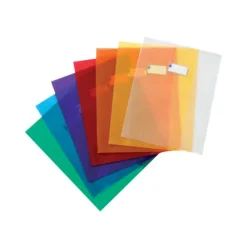 Viquel Just Cover - Protège cahier sans rabat - A4 (21x29,7 cm) - disponible dans différentes couleurs translucides