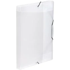 Viquel Propyglass - Boîte de classement plastique - dos 30 mm - incolore