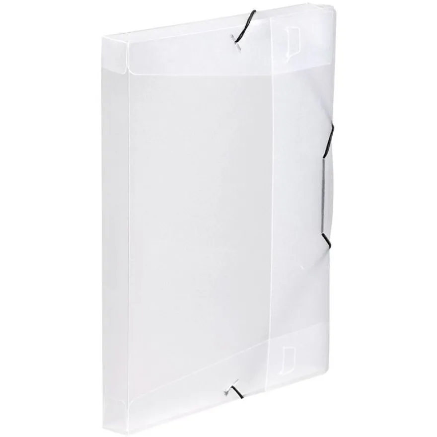 Viquel Propyglass - Boîte de classement plastique - dos 30 mm - incolore