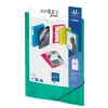 Viquel Propyglass - Chemise à 3 rabats personnalisable - A4 - vert