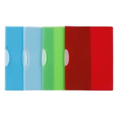 Viquel Propyglass - Chemise polypro à clip - A4 - disponible dans différentes couleurs