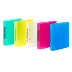Viquel Propyglass - Classeur 2 anneaux - Dos 35 mm - 17 x 22 cm - disponible dans différentes couleurs