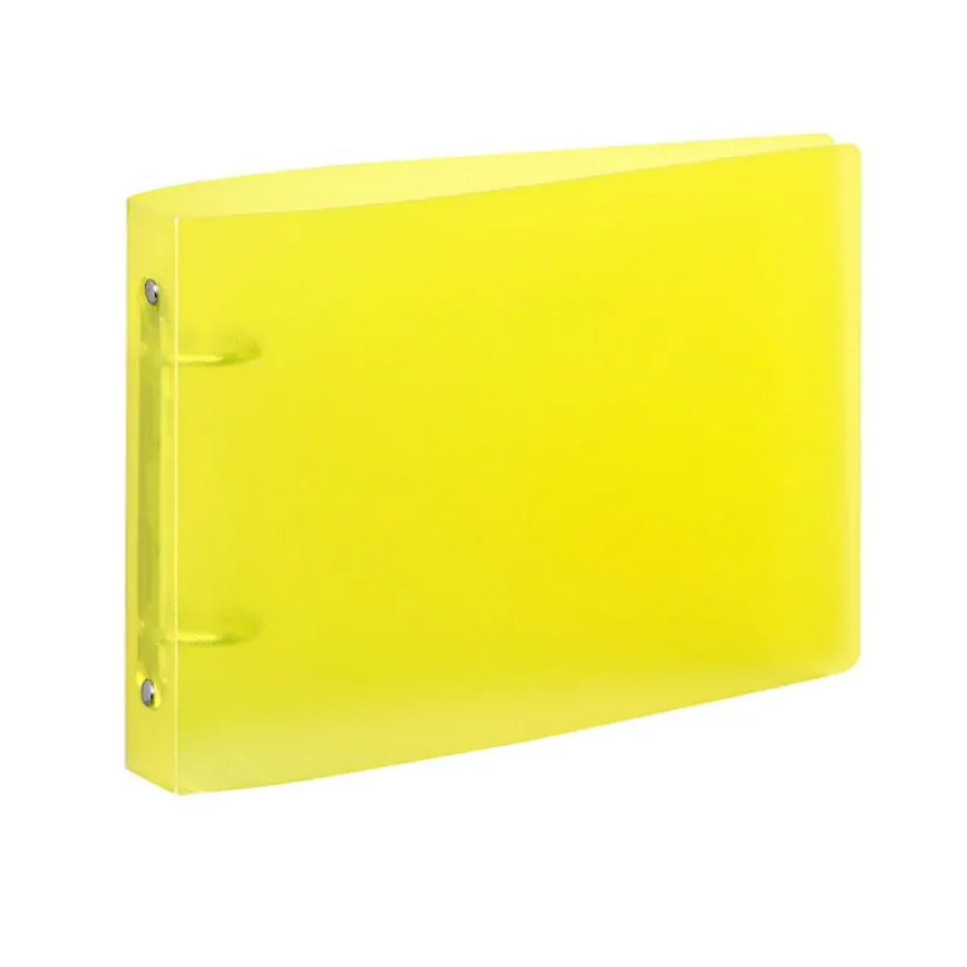 Viquel Propyglass - Classeur à l'italienne 2 anneaux - Dos 35 mm - A5 - disponible dans différentes couleurs