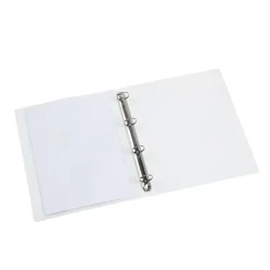 Viquel Propyglass - Classeur à anneaux personnalisable - Dos 35 mm - A4 - transparent