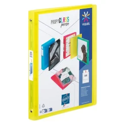 Viquel Propyglass - Classeur à anneaux personnalisable - Dos 25 mm - A4 - disponible dans différentes couleurs
