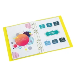 Viquel Propyglass - Classeur à anneaux personnalisable - Dos 25 mm - A4 - disponible dans différentes couleurs