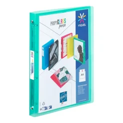 Viquel Propyglass - Classeur à anneaux personnalisable - Dos 25 mm - A4 - disponible dans différentes couleurs