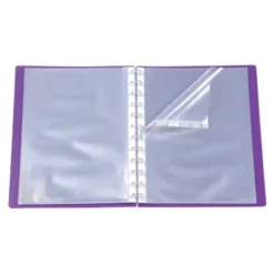Viquel Propyglass Geode - Porte vues à pochettes repositionnables - 40 vues - A4 - disponible dans différentes couleurs