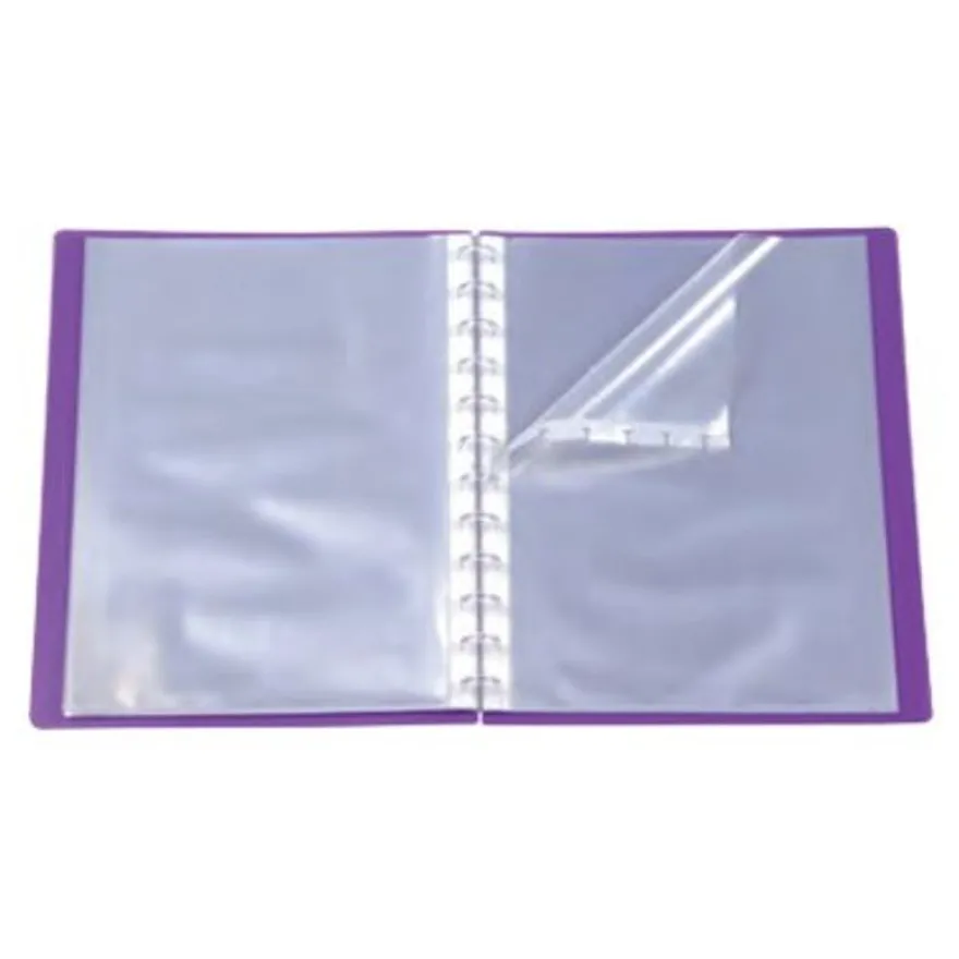 Viquel Propyglass Geode - Porte vues personnalisable à pochettes repositionnables - 60 vues - A4 - disponible dans différentes couleurs