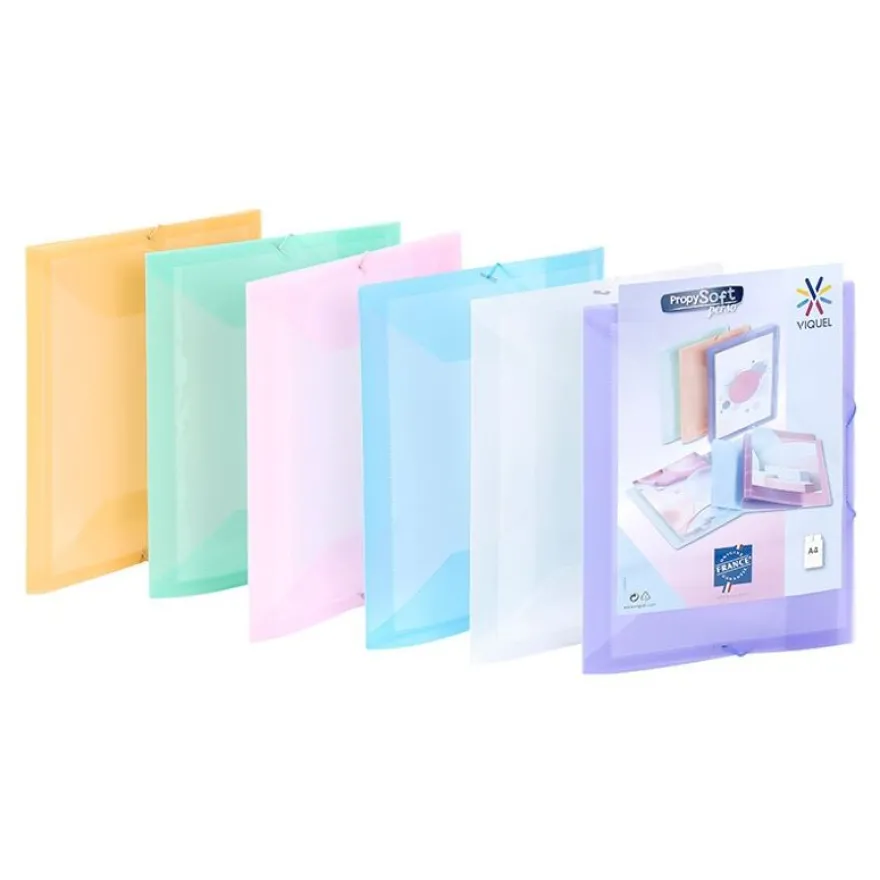 Viquel Propysoft - Chemise personnalisable à rabats - A4 - disponible dans différentes couleurs