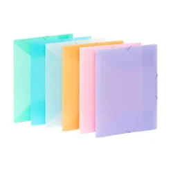 Viquel Propysoft - Chemise polypropylène à rabats - A4 - disponible dans différentes couleurs