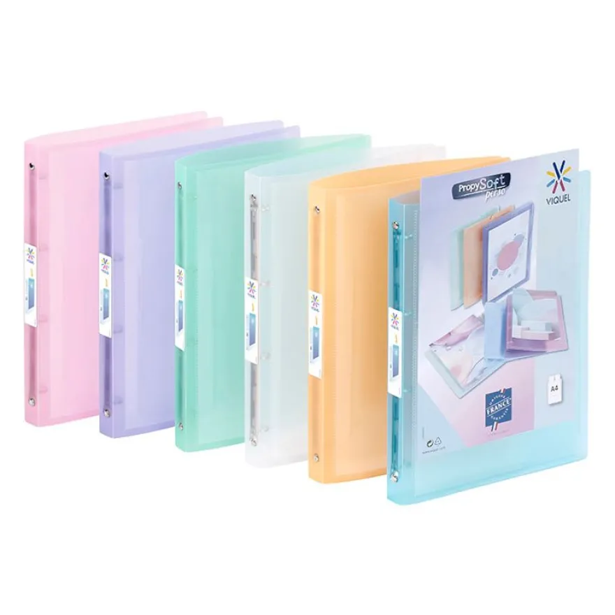 Viquel Propysoft - Classeur à anneaux personnalisable - Dos 25 mm - A4 - disponible dans différentes couleurs