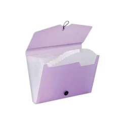 Viquel Propysoft - Classeur ménager (valisette trieur) 12 onglets - disponible dans différentes couleurs