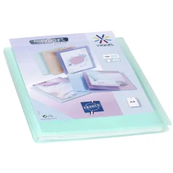 Viquel Propysoft - Porte vues personnalisable - 80 vues - A4 - disponible dans différentes couleurs