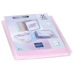 Viquel Propysoft - Porte vues personnalisable - 80 vues - A4 - disponible dans différentes couleurs
