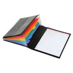 Viquel Rainbow Class - Trieur extensible 6 positions avec bloc papier