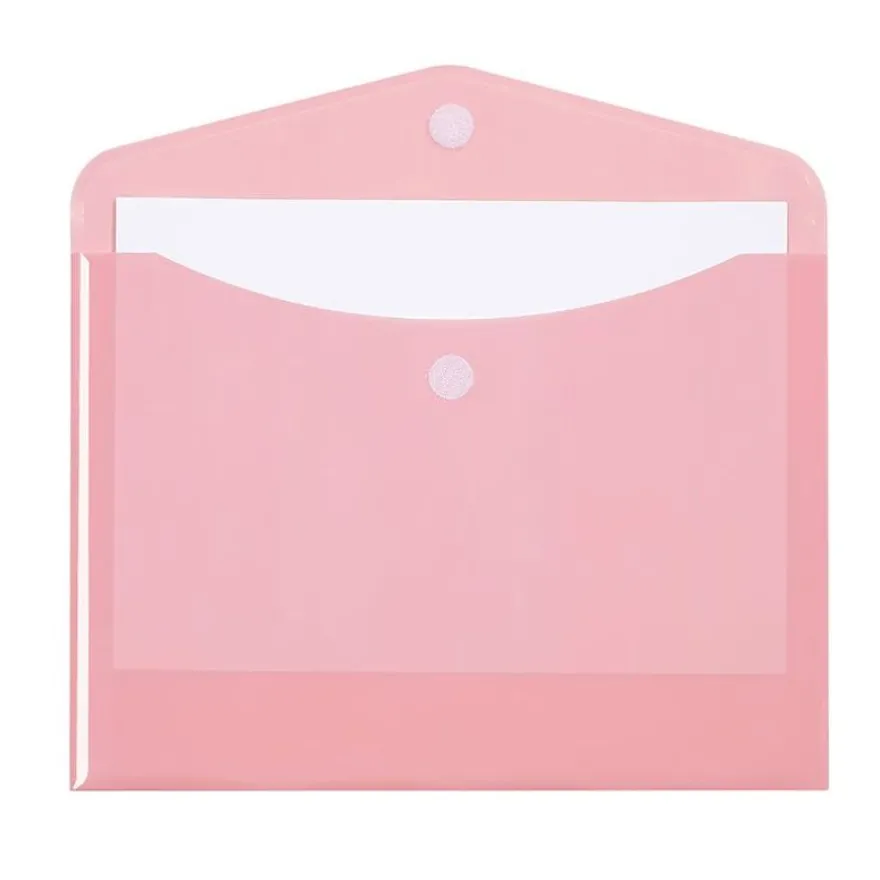 Viquel Rainbow Pastel - Enveloppe 24 x 33 cm - Double poche - Couleurs assorties
