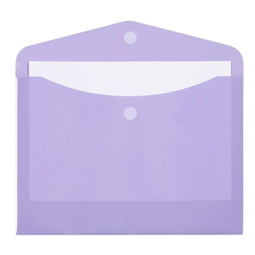 Viquel Rainbow Pastel - Enveloppe 24 x 33 cm - Double poche - Couleurs assorties