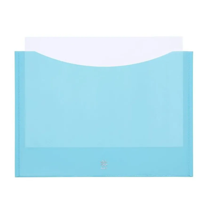 Viquel Rainbow Pastel - Enveloppe 24 x 33 cm - Double poche - Couleurs assorties