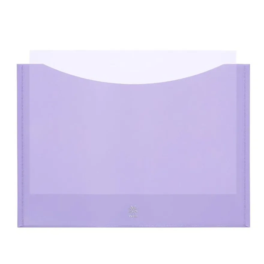 Viquel Rainbow Pastel - Enveloppe 24 x 33 cm - Double poche - Couleurs assorties