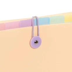 Viquel Rainbow Pastel - trieur à soufflet - 8 positions - pour A4 - disponible en différents coloris