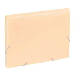 Viquel Rainbow Pastel - trieur à soufflet - 6 positions - pour A4 - à onglets - disponible en différents coloris