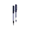 Vuarnet Aspen Stripes - Parure de stylo à bille et stylo plume - noir et blanc