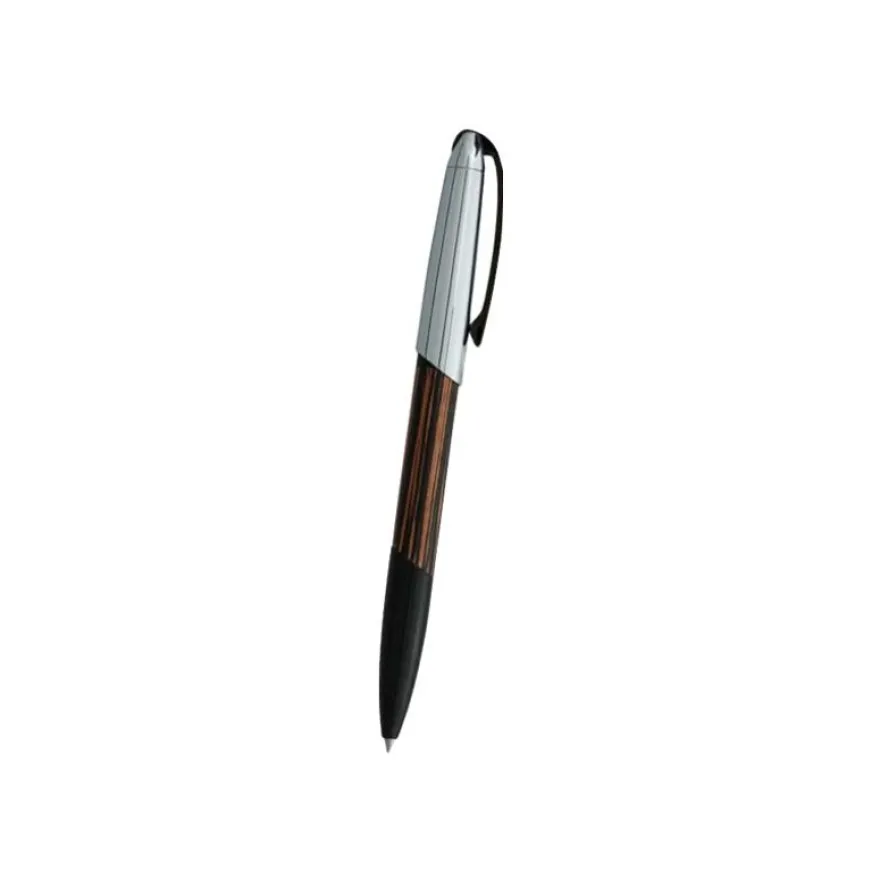 Vuarnet Deck - Stylo à bille - chromé noir