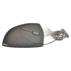 Waateck - souris filaire ergonomique pour gaucher - noir