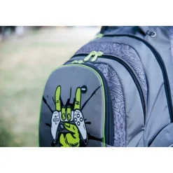 Walker Fame - Sac à dos Gamer Olive - 2 compartiments - Carpentras