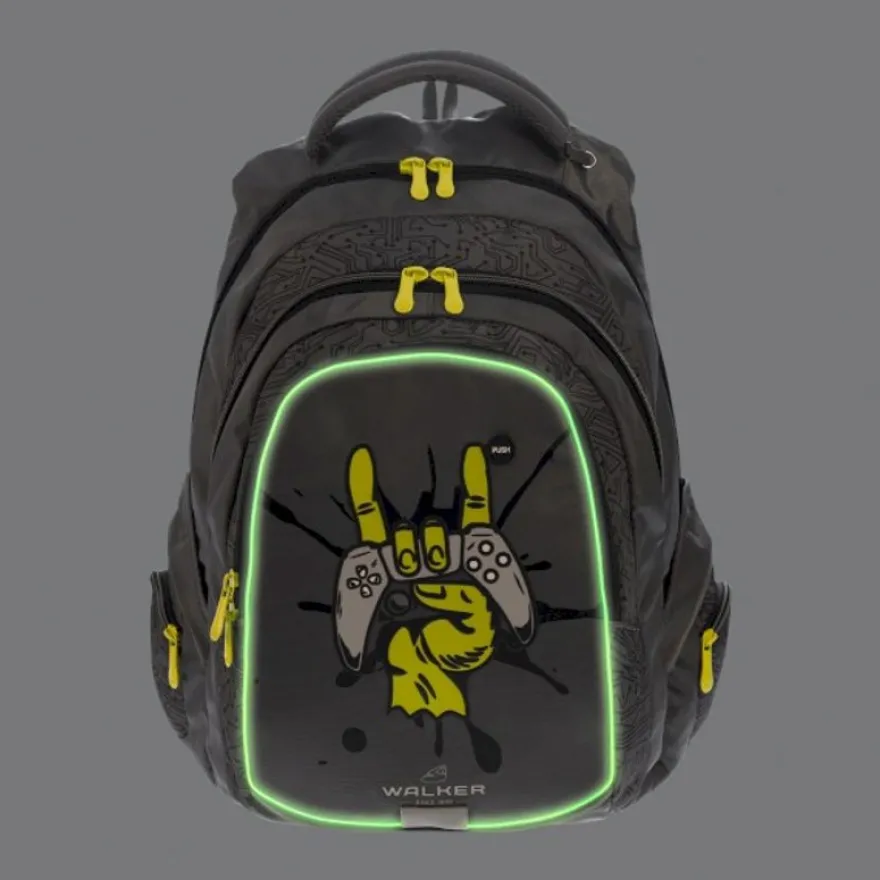 Walker Fame - Sac à dos Gamer Olive - 2 compartiments - Carpentras