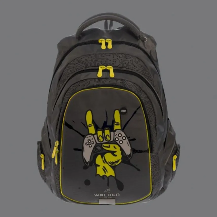 Walker Fame - Sac à dos Gamer Olive - 2 compartiments - Carpentras