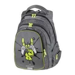 Walker Fame - Sac à dos Gamer Olive - 2 compartiments - Carpentras