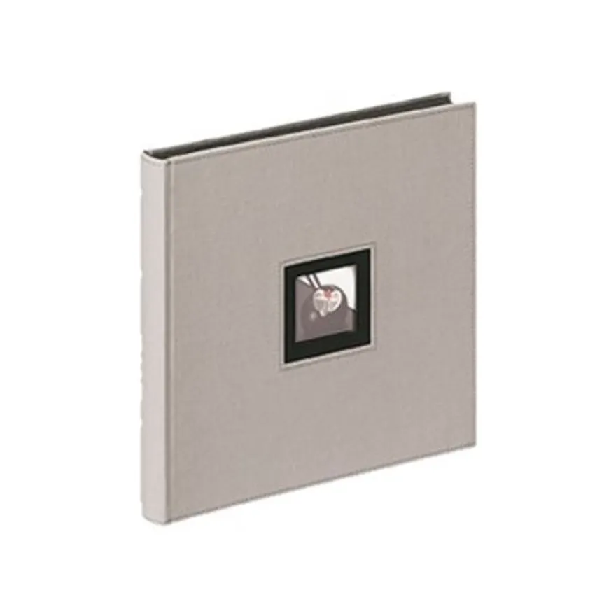 Walther - Album photo 30 x 30 cm - Black & White - gris