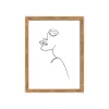 Walther Silhouette - Cadre photo - 15 x 20 cm - bois - naturel