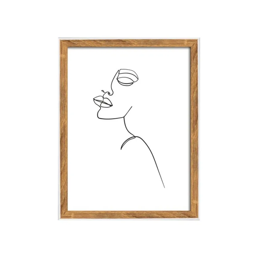 Walther Silhouette - Cadre photo - 15 x 20 cm - bois - naturel