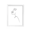 Walther Silhouette - Cadre photo - 15 x 20 cm - bois - blanc