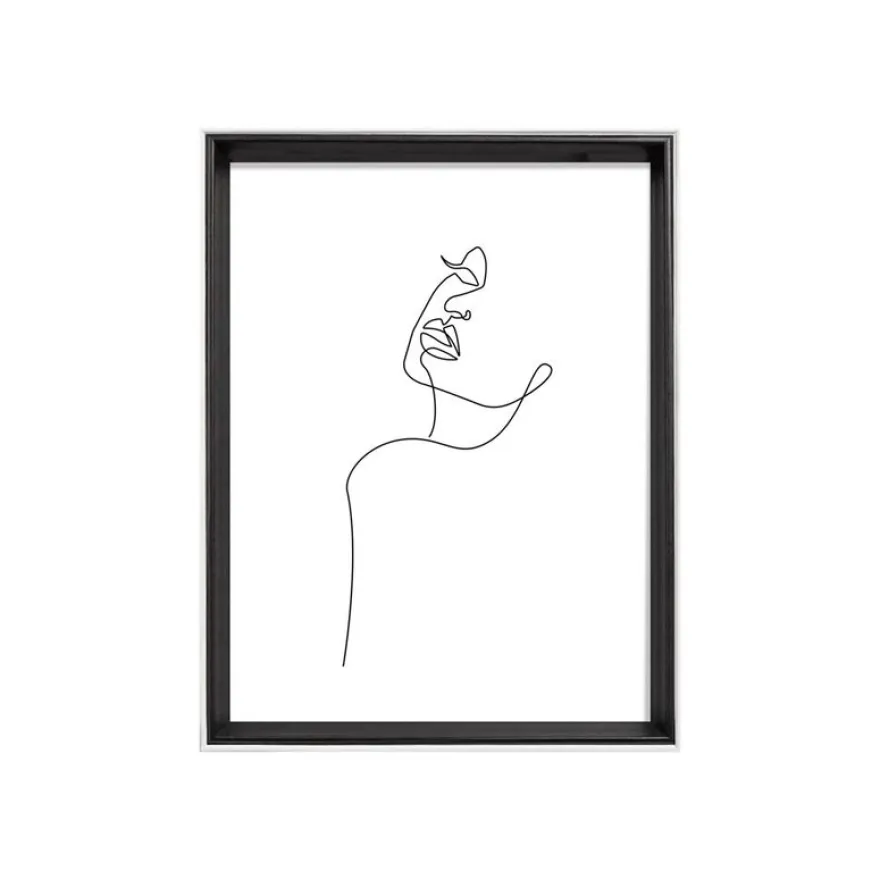 Walther Silhouette - Cadre photo - 18 x 24 cm - bois - noir