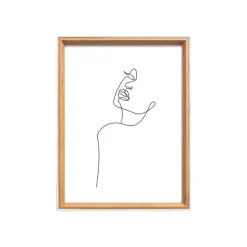 Walther Silhouette - Cadre photo - 18 x 24 cm - bois - chêne