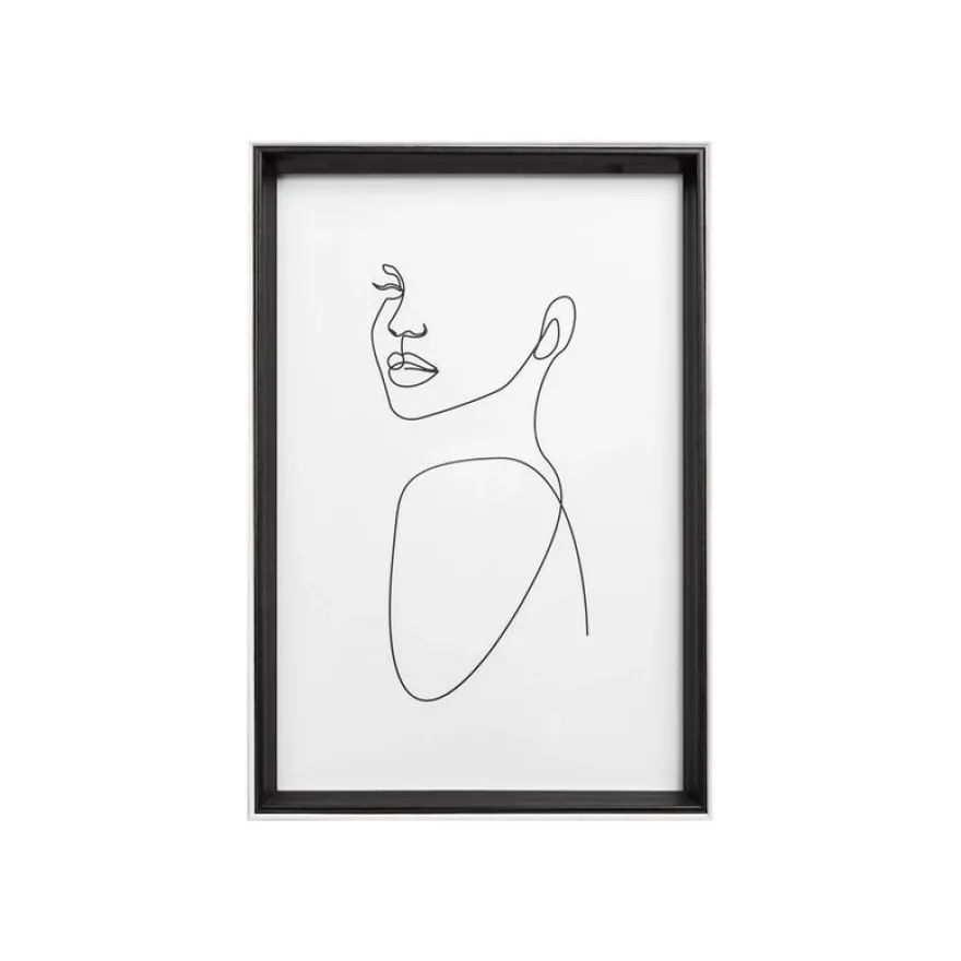 Walther Silhouette - Cadre photo - 20 x 30 cm - bois - noir