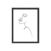 Walther Silhouette - Cadre photo - 15 x 20 cm - bois - noir