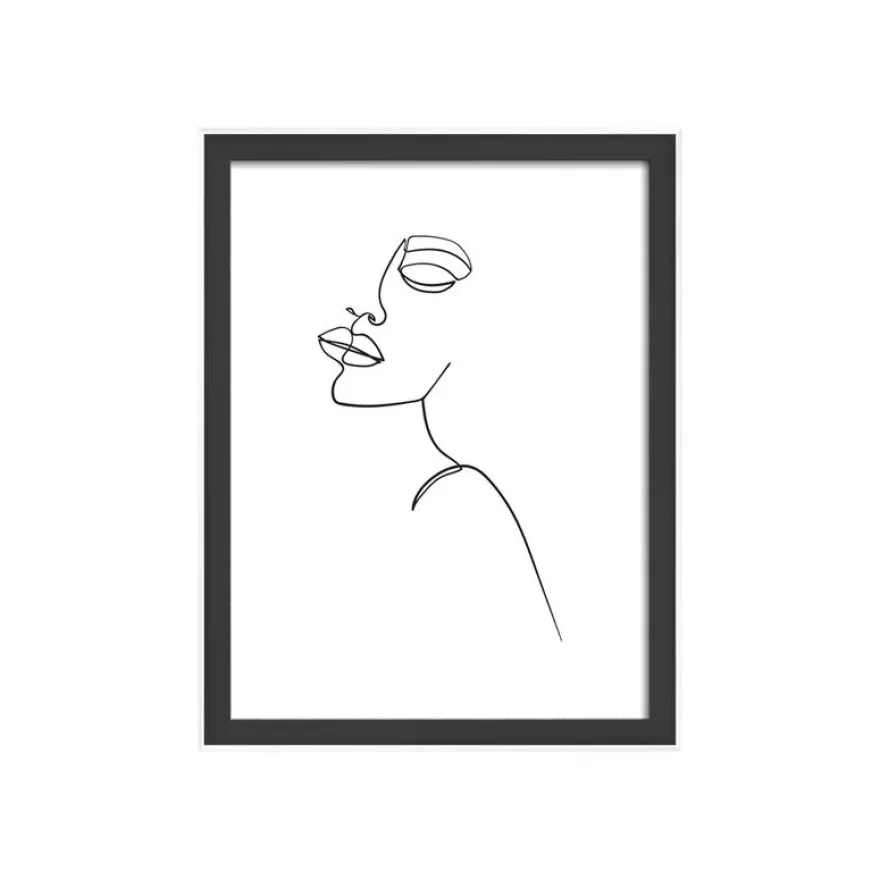 Walther Silhouette - Cadre photo - 15 x 20 cm - bois - noir