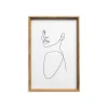 Walther Silhouette - Cadre photo - 20 x 30 cm - bois - naturel