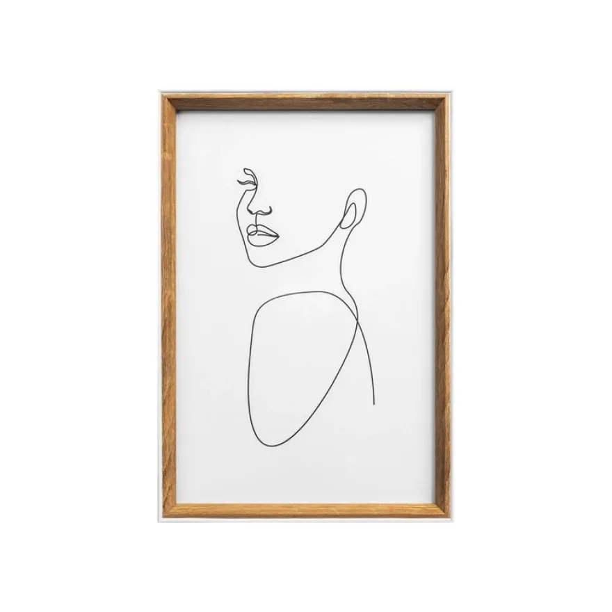Walther Silhouette - Cadre photo - 20 x 30 cm - bois - naturel