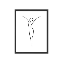 Walther Silhouette - Cadre photo - 30 x 40 cm - bois - noir