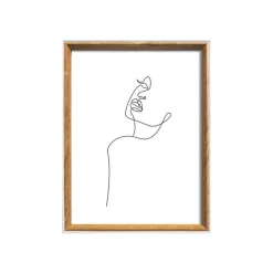 Walther Silhouette - Cadre photo - 18 x 24 cm - bois - naturel