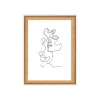 Walther Silhouette - Cadre photo - 13 x 18 cm - rectangulaire - naturel