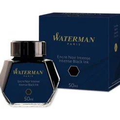 Waterman - Flacon d'encre 50ml pour stylo plume - noir