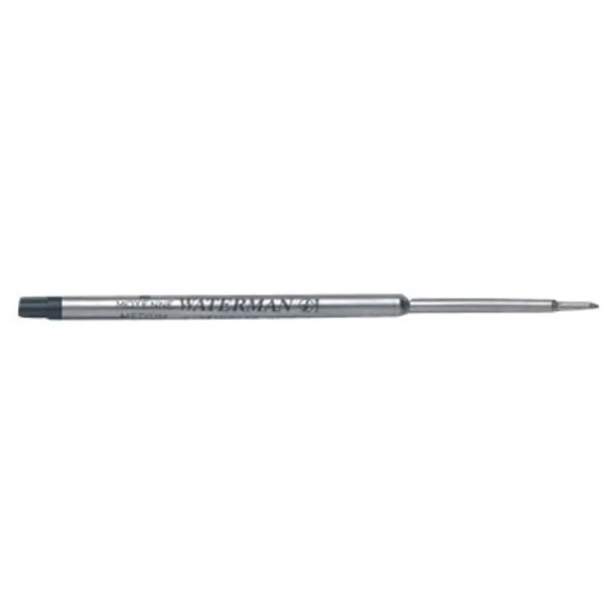 Waterman - Recharge pour stylo à bille - noir - pointe moyenne